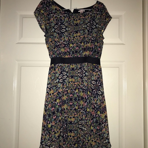 Xhilaration Dresses & Skirts - Navy Floral Dress
